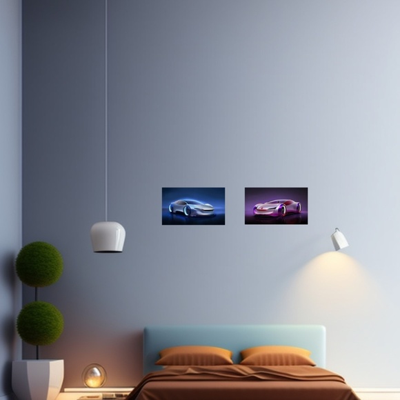 iCARs I imagined 13” x 19” Fine Art Prints -only 6 signed sets made - Picture 5 of 6